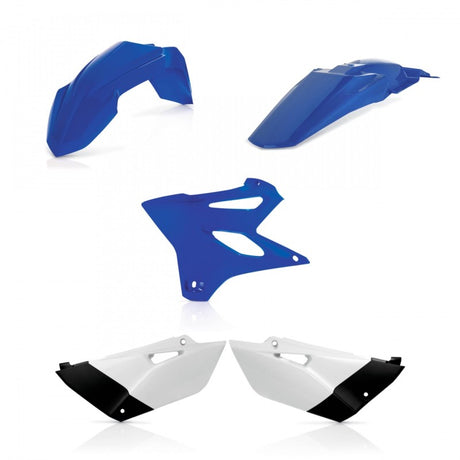 Acerbis Yamaha YZ85 Plastic Kit 2015-2021 - Blue/Black/White for Powersports Vehicles
