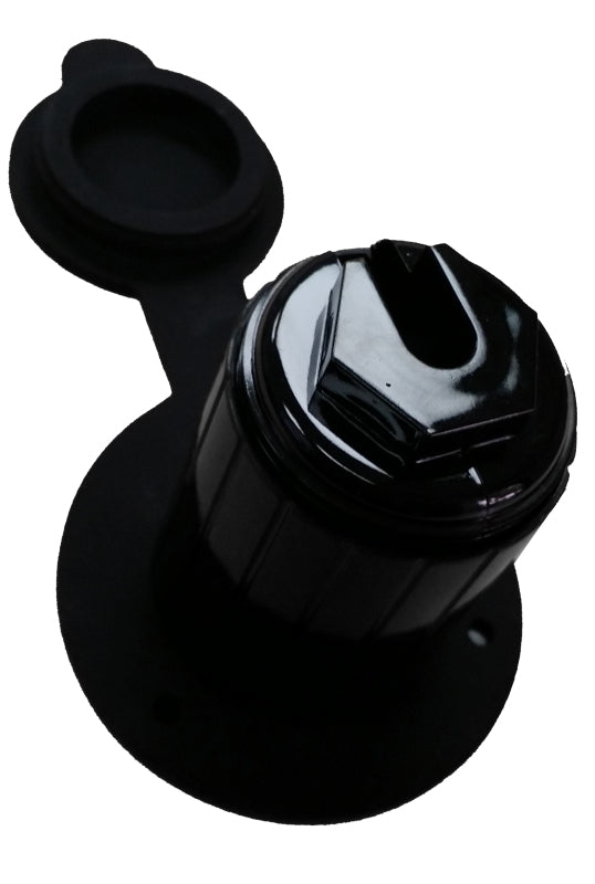 Battery Tender AC Power Port Receptacle - Commercial Grade Weatherproof Power Outlet for Powersports