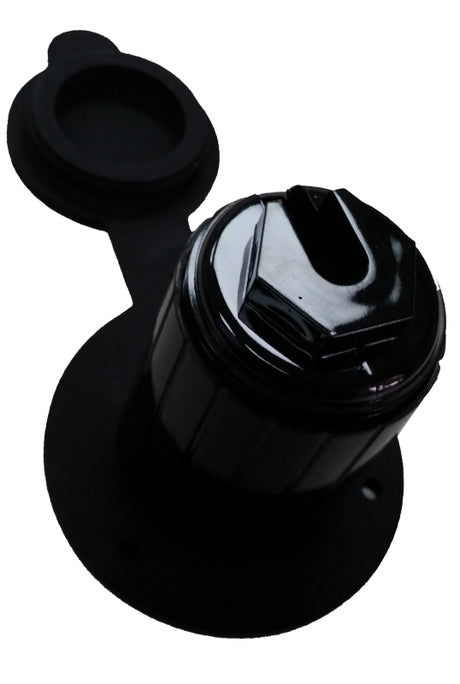 Battery Tender AC Power Port Receptacle - Commercial Grade Weatherproof Power Outlet for Powersports