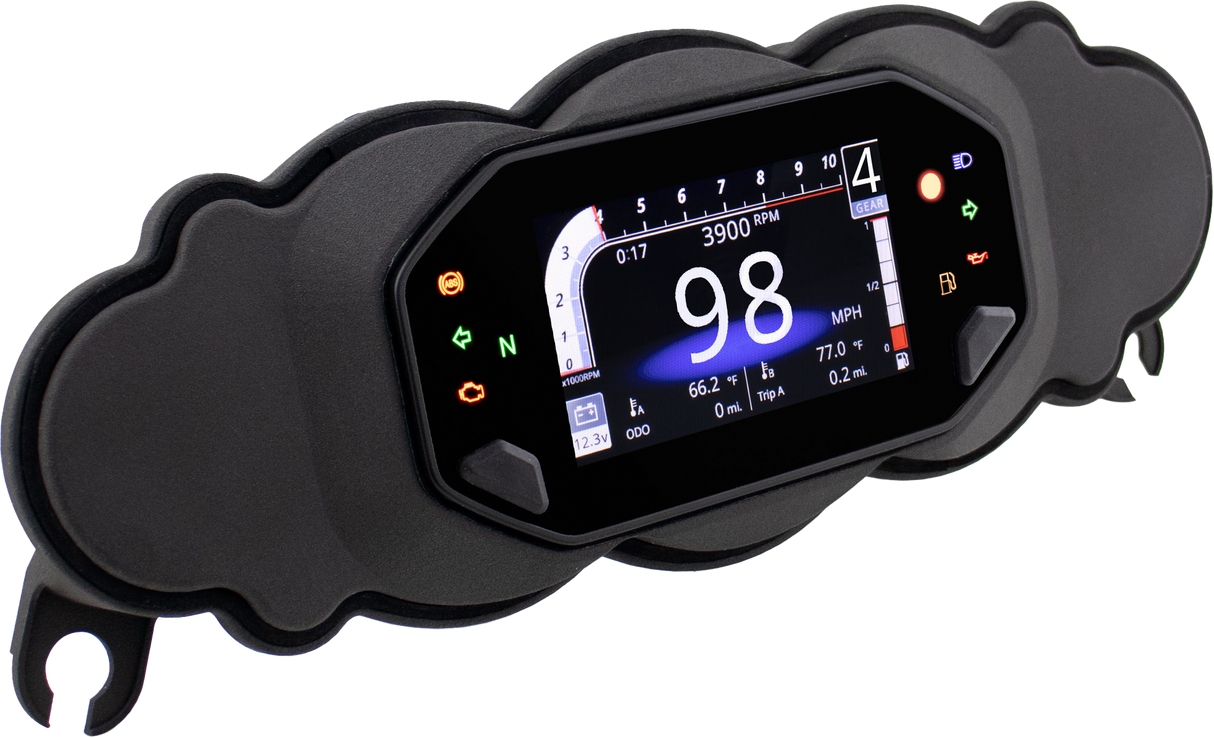 KOSO RX-4 TFT Multifunction Meter for Suzuki GSX-R1300 Hayabusa (2010-2014) with Plug-and-Play Compatibility