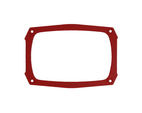 ATV TEK Clearview Side Mirror Red Replacement Frame UTV Fitment