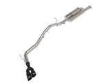 aFe Vulcan Series 2.5 Inch to 3 Inch Cat-Back Exhaust System with Black Tips for Ford Ranger 2024-2025 2.3L Turbo I4