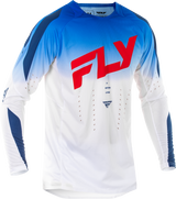 Fly Racing Evolution DST Jersey Large - Red, White & Blue for Mountain Biking and Cycling