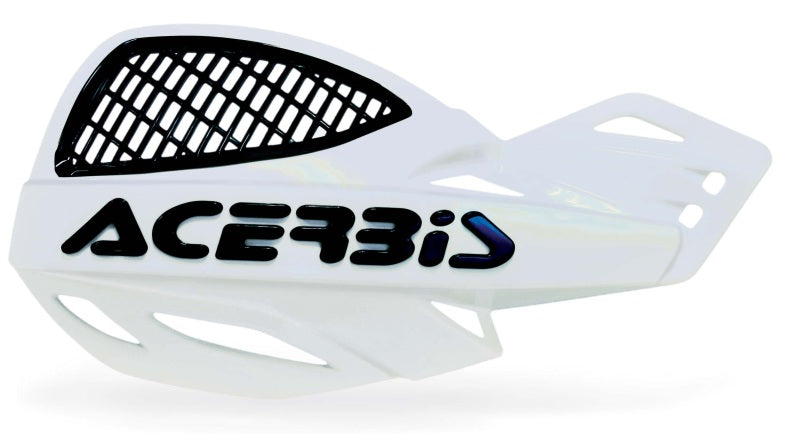 Acerbis Vented Uniko Handguard with Large Airflow Vent for MX Bikes - White, Part Number 2072670002