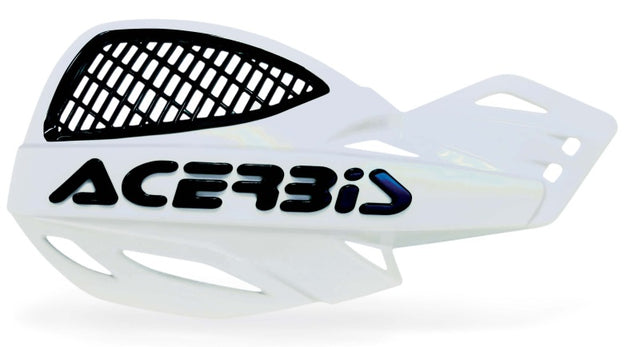 Acerbis Vented Uniko Handguard with Large Airflow Vent for MX Bikes - White, Part Number 2072670002