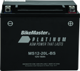 BikeMaster AGM Battery - MS12-20L-BS