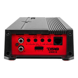 DS18 G3600.1D 1-Channel Car Amplifier - 1200 Watts RMS at 1 Ohm, 900 Watts RMS at 2 Ohms, 500 Watts RMS at 4 Ohms for Automotive Audio Systems
