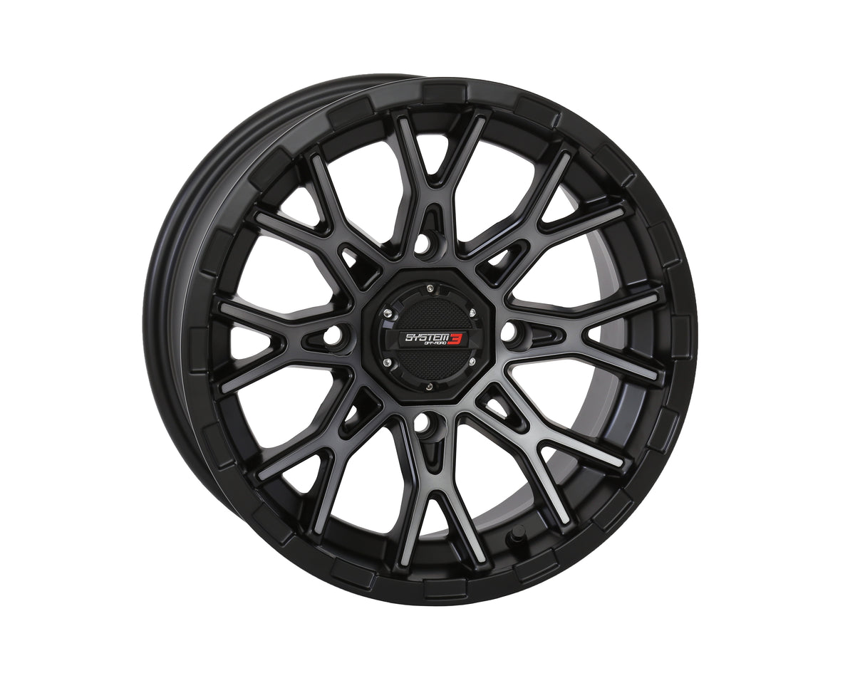 St6 Wheel 14x7 4+3 (+10mm) 4/156 Matte Dark Tint