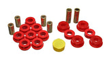 Energy Suspension 16.3106R Red Front Control Arm Bushing Set for 1995-1997 Honda Accord and Odyssey