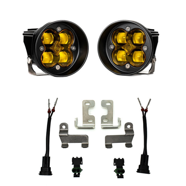 Baja Designs 2016+ Toyota RAV4 Squadron Fog Light Pocket Kit - Amber