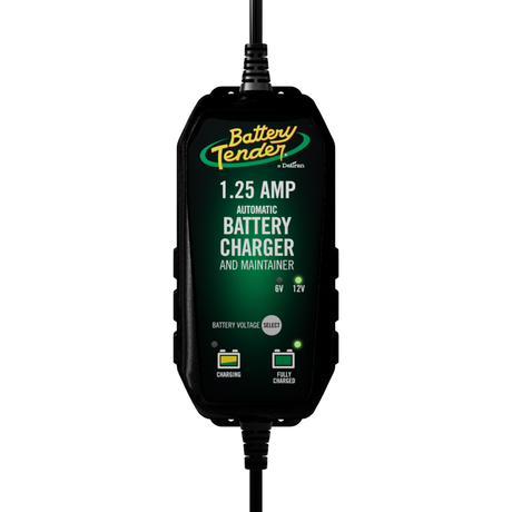 1.25 AMP Plus Selectable 12V / 6V Battery Charger | Battery Tender