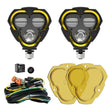 FLEX ERA 3 Dual Mode SAE Fog Lights Dual Light Master Kit | KC HiLites