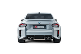 Akrapovic Slip-On Line Exhaust for 2023 BMW M2 G87 Titanium with Optional Tips