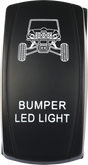 Open Trail SM106-021 Bumper Lights LED Switch Pro Backlit for Jeep and Truck Vehicles