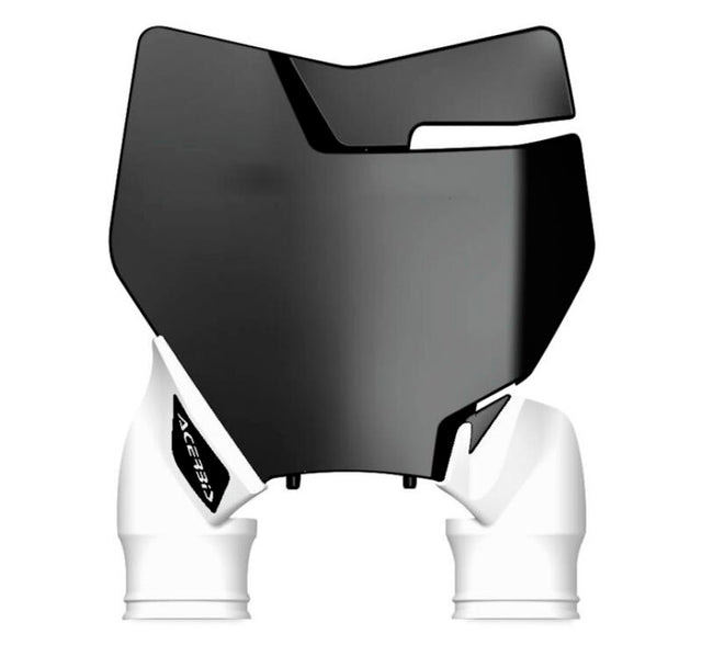 Acerbis Raptor Front Number Plate for KTM SX125/150, SX-F, XC-F, SX250, XC (2016-2018) - Black/White