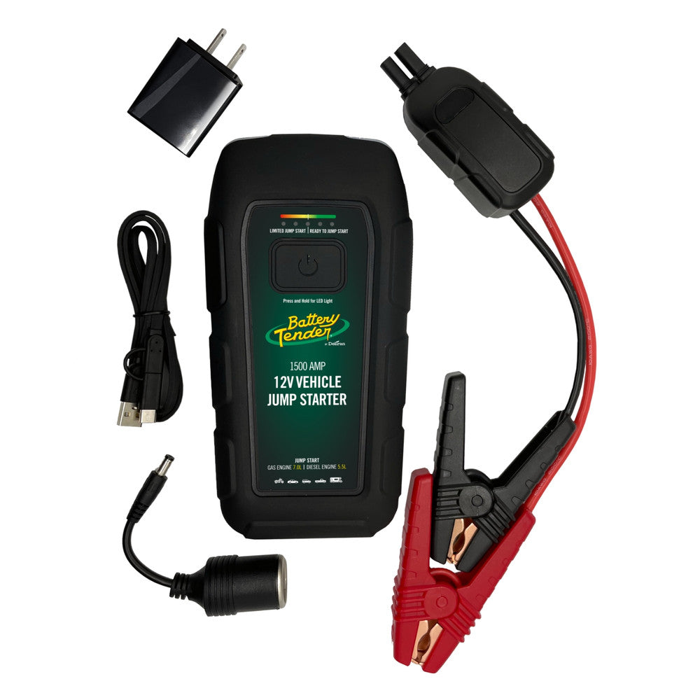 1500 AMP Jump Starter 12000mAh Power Bank