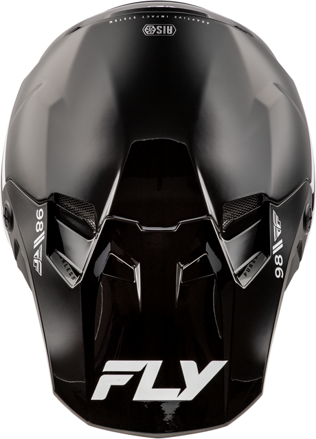 Fly Racing Formula CC Objective Helmet Black/White XL - Lightweight DOT & ECE Approved Motorcycle Helmet with Impact Protection for Motorcycle, ATV, and Dirt Bike Riders