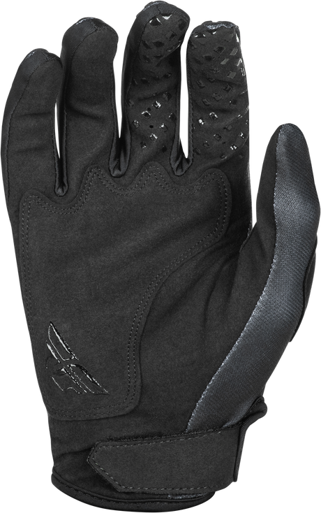 Fly Racing Kinetic Center Gloves Black/Gold Medium – Motorcycle Racing Gloves with Reinforced Palm & Ventilated Design