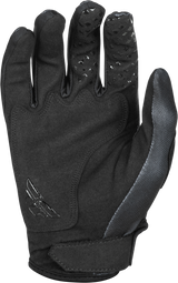 Fly Racing Kinetic Center Gloves Black/Gold XS – Lightweight Motorcycle Protective Race Gloves for Men and Women