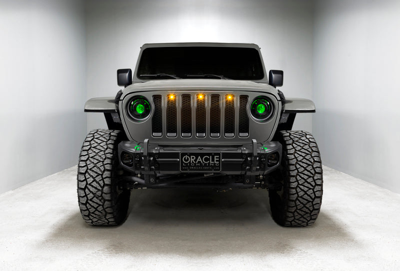 Oracle Oculus Bi-LED Projector Headlights for Jeep JL/Gladiator JT - w/ BC1 Controller