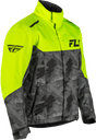 Fly Racing Youth SNX Pro Jacket Hi Vis/Black (Part Number 470-5407YL)