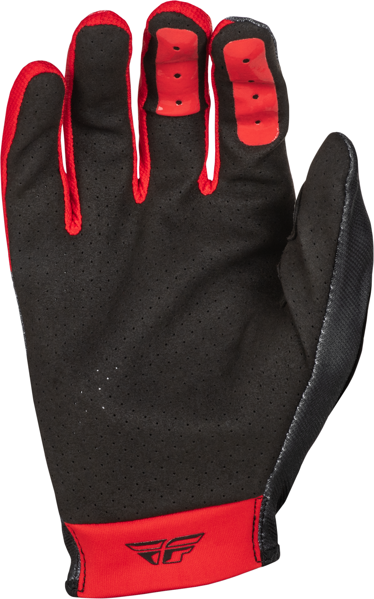 Fly Racing Lite Gloves Black/Red X-Small for Offroad & MX Motorcycles