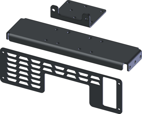 KFI 01-09 Polaris Ranger 400-700 Full-Size Winch Multi Mount Kit