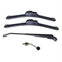 KOLPIN Manual Wiper Kit with 10 and 12-Inch Blades for Pickup Trucks and SUVs