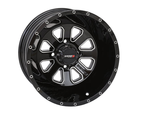 St4 Wheel 14x7 2+5 ( 47mm) 4/110 Gloss Black/Machined