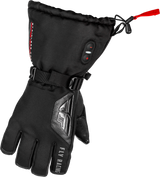 Fly Racing Ignitor Heated Gloves Black Medium - Waterproof, Touch Screen Compatible, Motorcycle and Snowmobile Fit