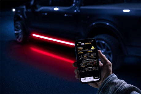 AMP Research PowerStep Vision Lighted Electric Running Boards for 2021-2025 Ford F-150 Crew Cab