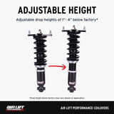 Air Lift Performance Coilover Kit for 2012-2024 Toyota GT86, Subaru BRZ, and 2012-2016 Scion FRS - Part #79006
