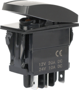 Open Trail SM106-022 Light Pods LED Switch Pro Backlit for Jeep Wrangler, Toyota Tacoma, and Ford F-150