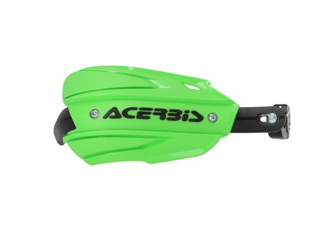 Acerbis Endurance-X Handguard for Enduro, Hard-Enduro, and Cross-Country Motorcycles - Green/Black (Part #2980461089)