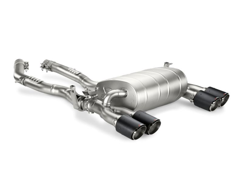 Akrapovic Slip-On Line for 2014-2017 BMW M3/M4 F80/F82 Titanium Exhaust System with Tips