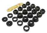 Energy Suspension 2.4105G Black Polyurethane Body and Cab Mount Set for Jeep Wrangler 1988-1996