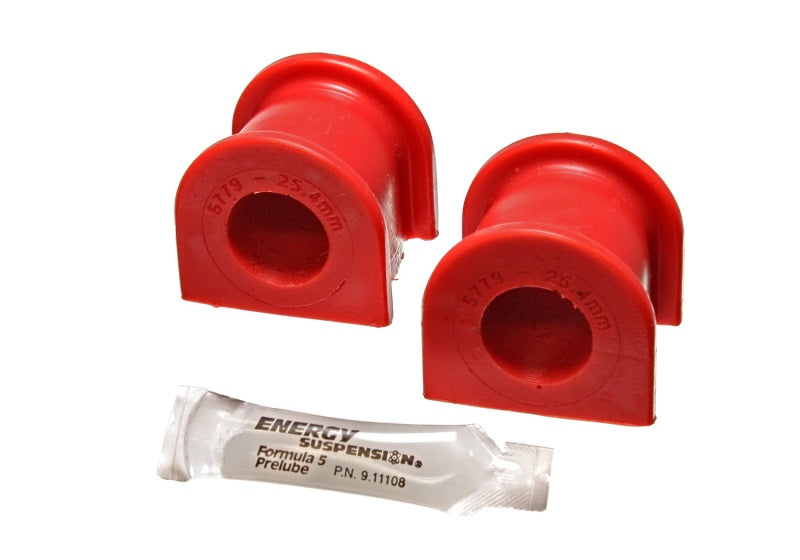 Energy Suspension 16.5137R Front Sway Bar Bushing Set for 2004-2005 Acura TSX, 1 inch Diameter
