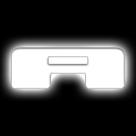 ORACLE Lighting Universal Illuminated LED Letter Badges - Matte Wht Surface Finish - A