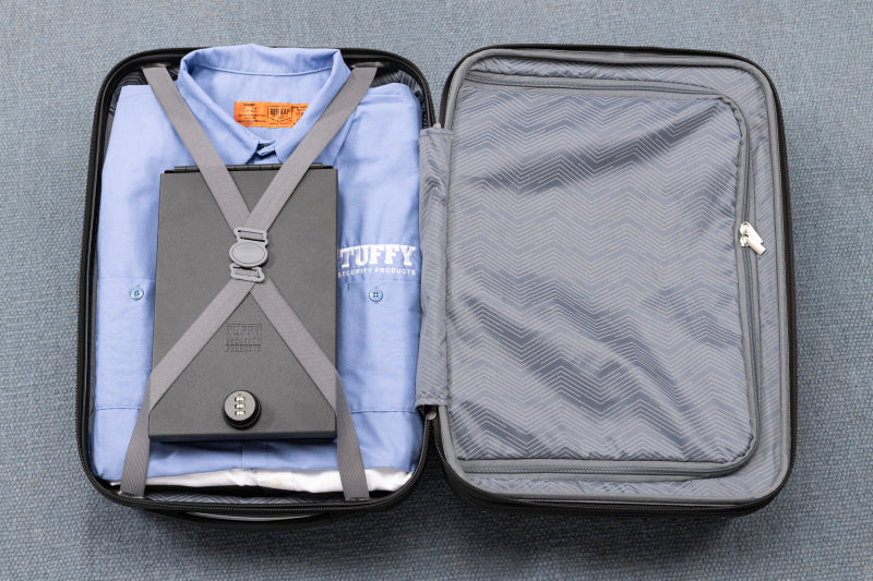 Tuffy Products Portable Safe with Security Cable – Black, Model 303-01