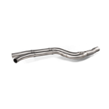 Akrapovic Evolution Link Pipe Set for 2019 Toyota Supra A90 – Stainless Steel, No Hardware Included