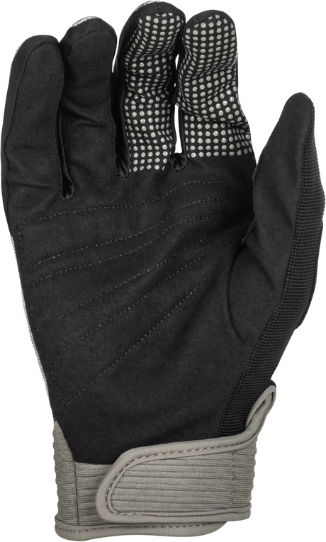 Fly Racing Youth F 16 Offroad MX Gloves Grey/Black - Size Youth 2X-Small