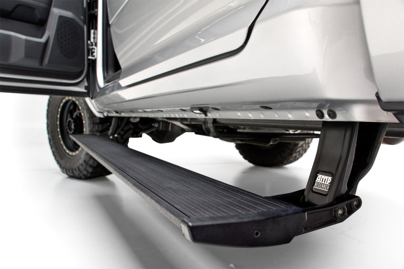 AMP Research PowerStep XL Automatic Running Boards for 2015-2022 Chevrolet Colorado and GMC Canyon, Black