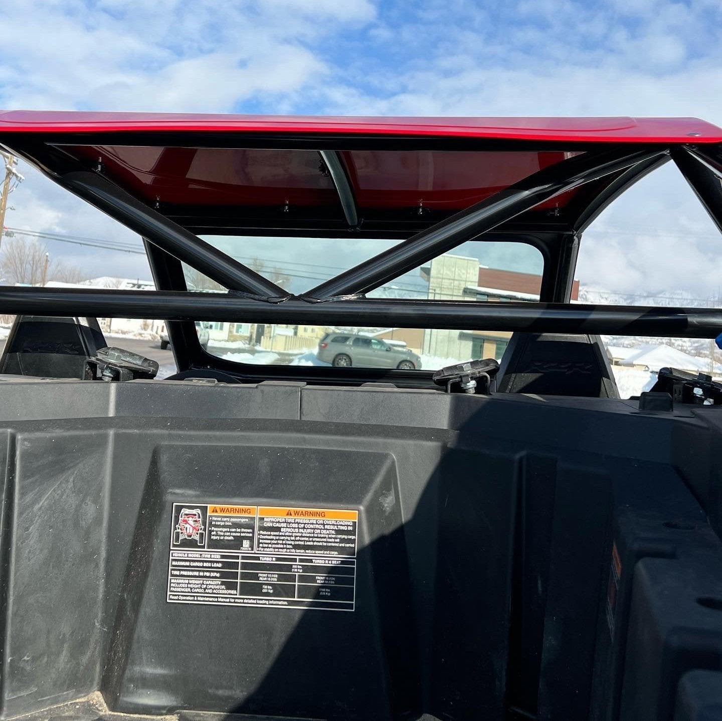 Polaris RZR Turbo R 2-Seat Raw Roll Cage