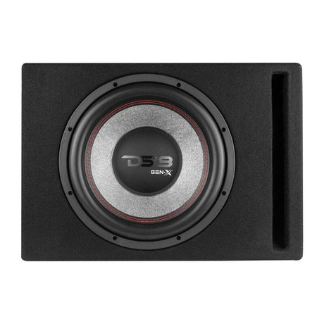 DS18 GEN-X112LD 12-Inch Loaded Subwoofer with Ported Enclosure — 450 Watts RMS for Car Audio Systems, Fits Most Vehicles