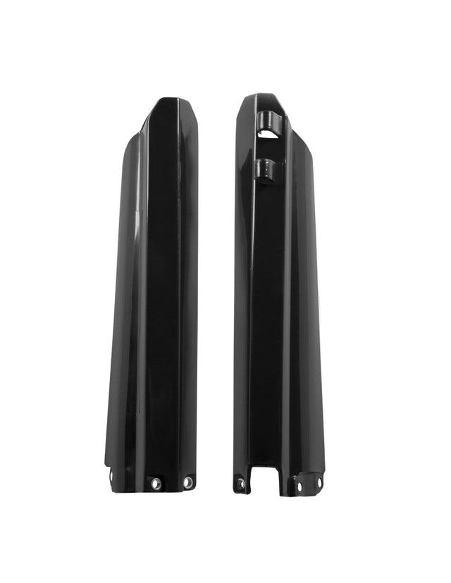 Acerbis Yamaha YZ/YZF Lower Fork Cover Set - Black | Fits 1996-2004 Yamaha YZ and 2000-2004 YZF Models