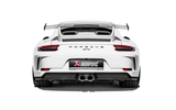 Akrapovic Slip-On Race Line Exhaust System for 2018 Porsche 911 GT3 (991.2) with Titanium Tail Pipe Set