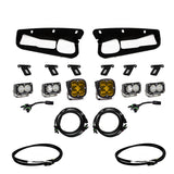 Baja Designs 2021+ Ford Bronco Amber SAE Fog Pocket Kit with Upfitter – Superior Visibility and Easy Installation