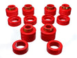 Energy Suspension Chevy Pickup 2WD/4WD Body Mount Set - Red Polyurethane for 1990-1991 Chevrolet C1500