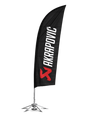 Akrapovic Self-Standing Flag Set - Automotive Display Flag