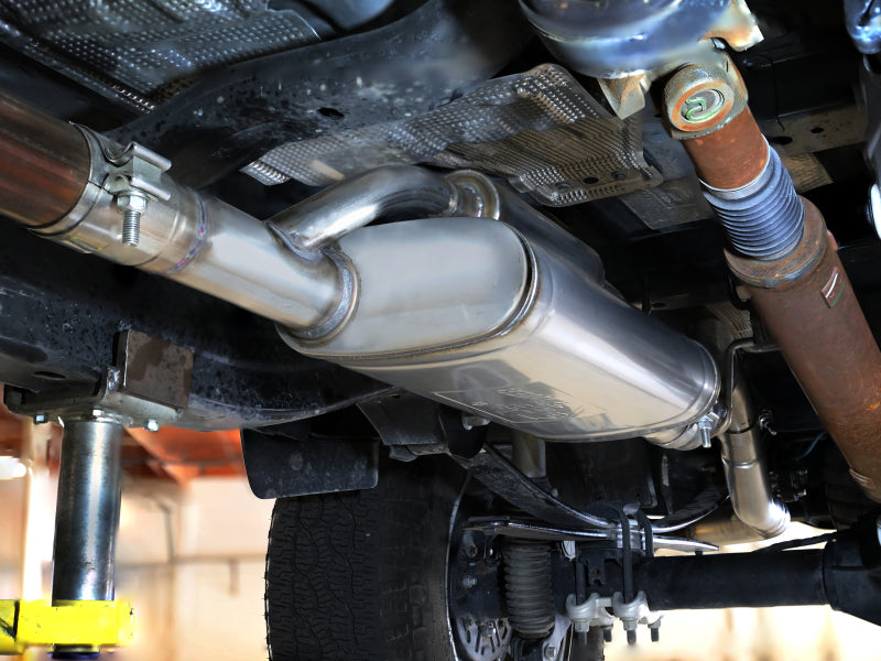 aFe Vulcan Series 2.5-3 Inch Cat-Back Exhaust System with Polished Tips for Ford Ranger 2024-2025 2.3L Turbo I4